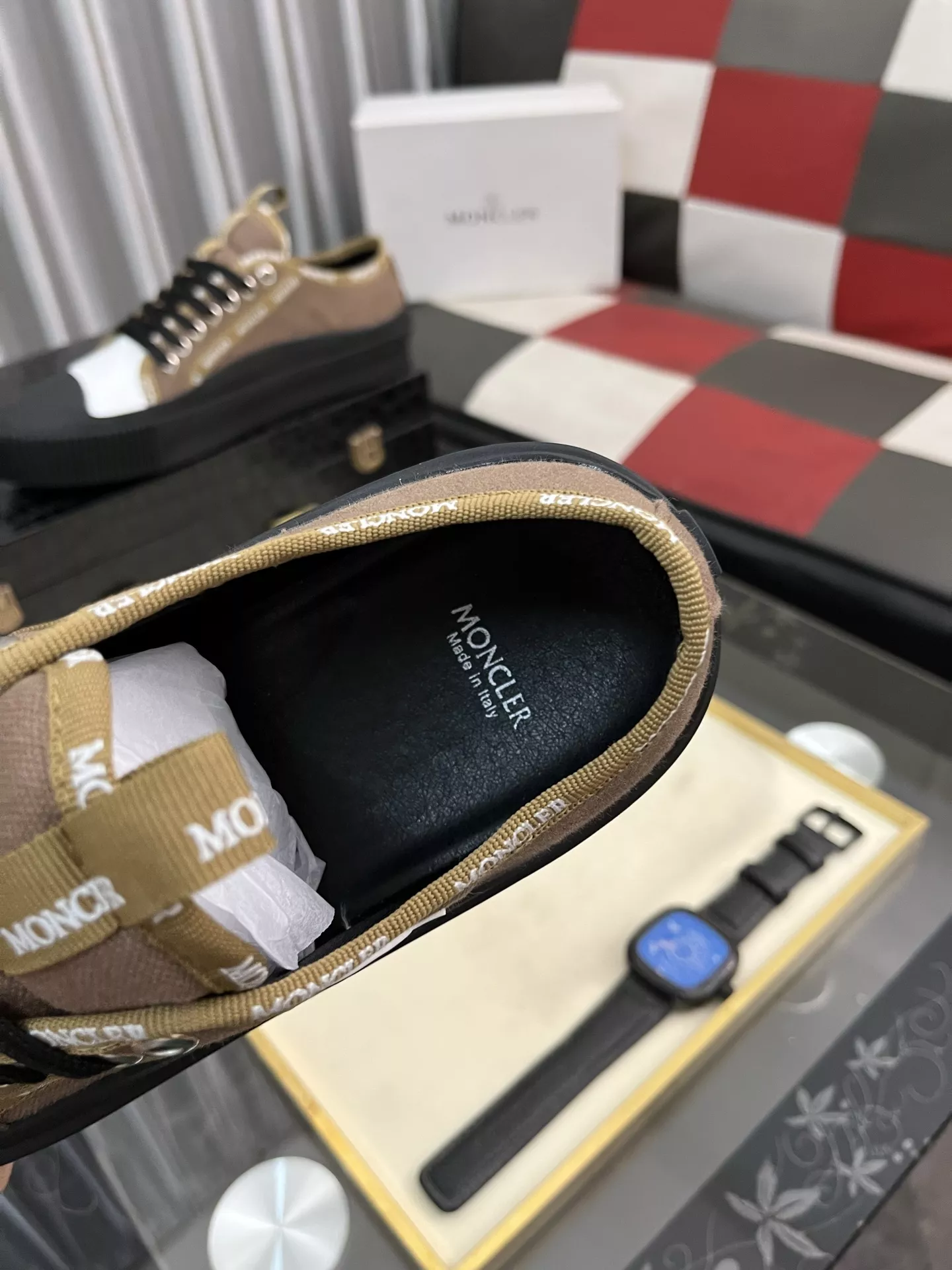 Breathable 4787 Moncler Casual Shoes For Men