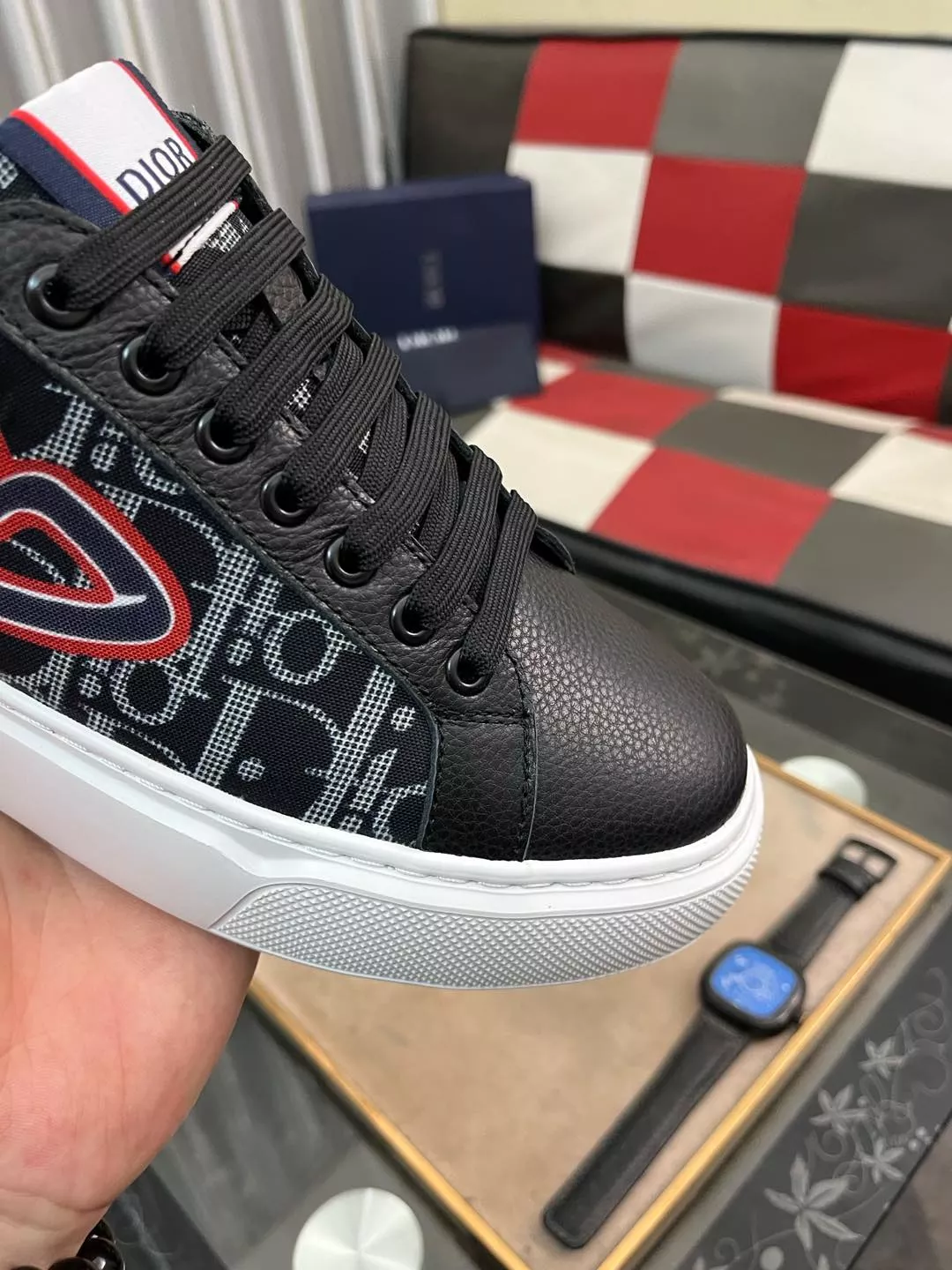 Breathable 4820 Christian Dior Casual Shoes For Men