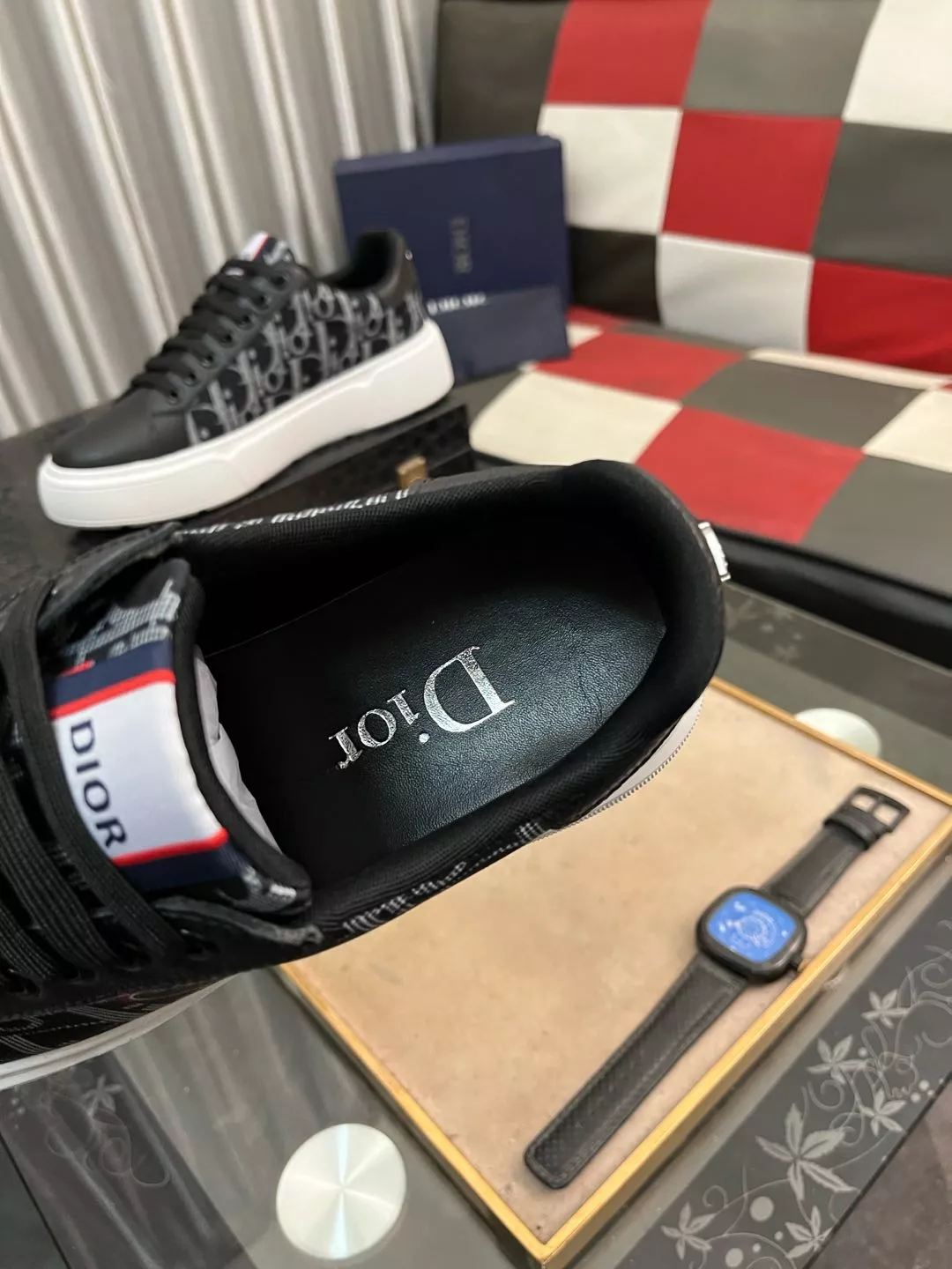 Breathable 4820 Christian Dior Casual Shoes For Men