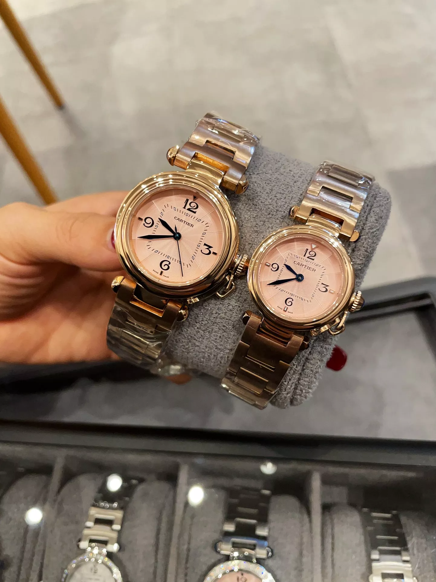 Breathable 4858 Cartier AAA Quality Watches For Unisex
