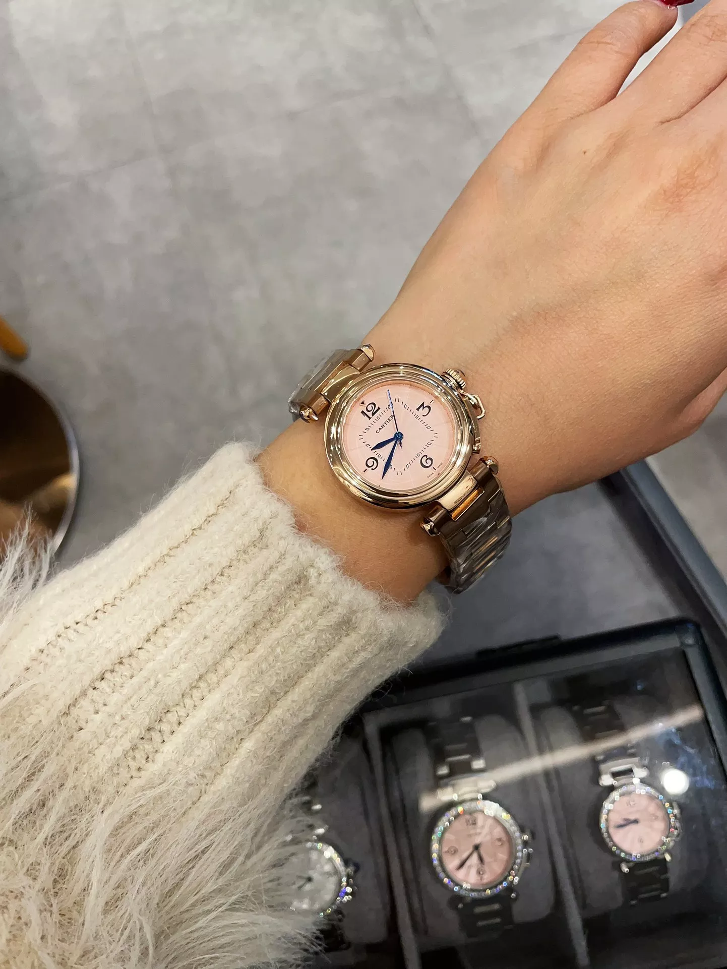 Breathable 4858 Cartier AAA Quality Watches For Unisex