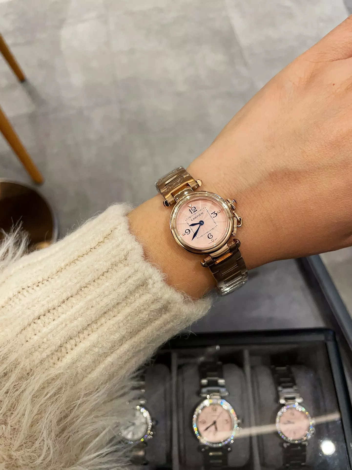 Breathable 4858 Cartier AAA Quality Watches For Unisex