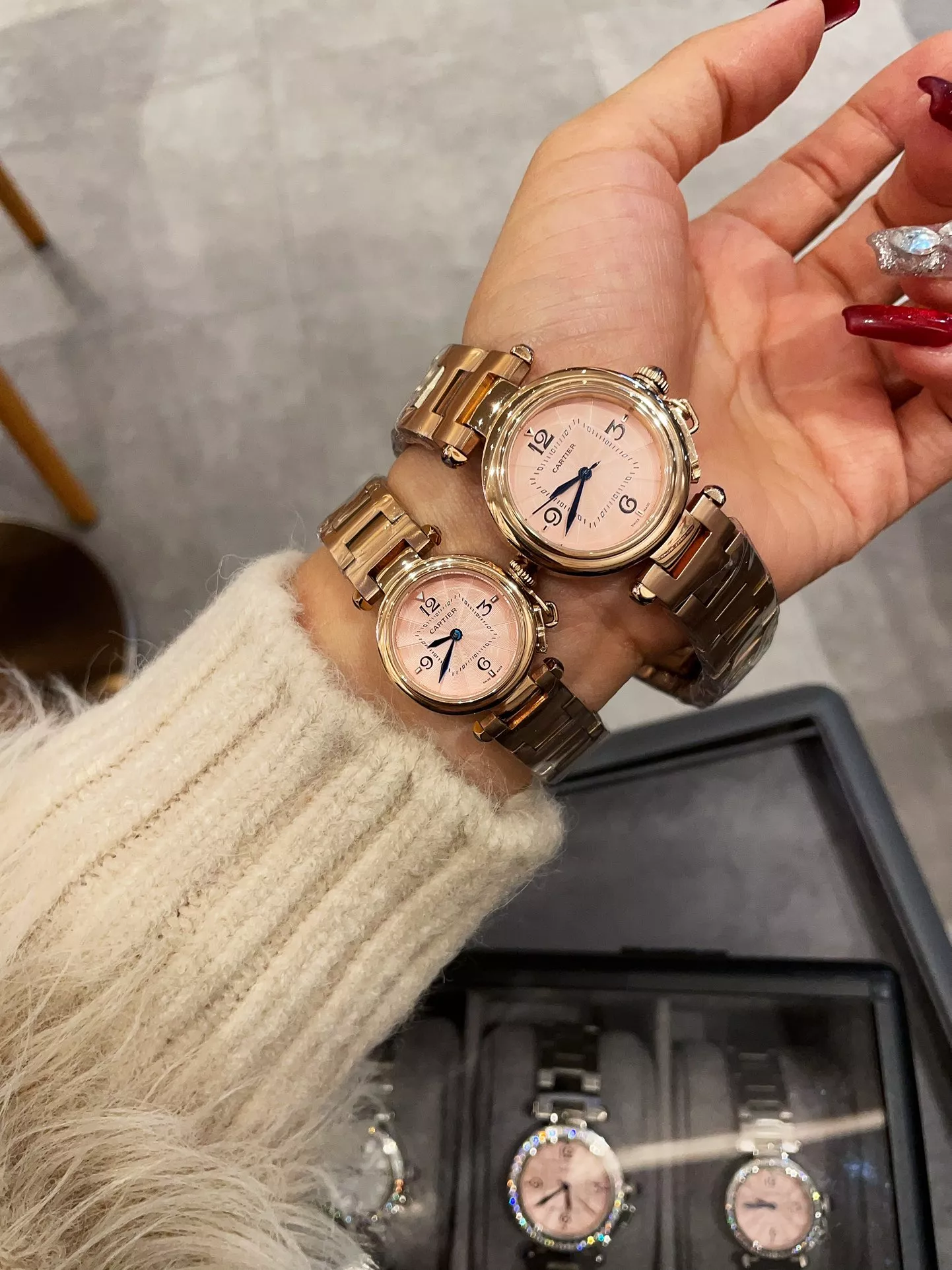 Breathable 4858 Cartier AAA Quality Watches For Unisex
