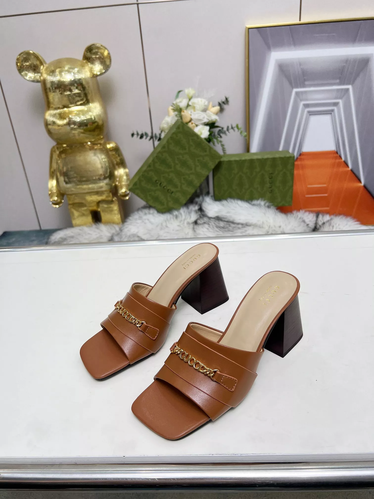Breathable 4914 Gucci Slippers For Women