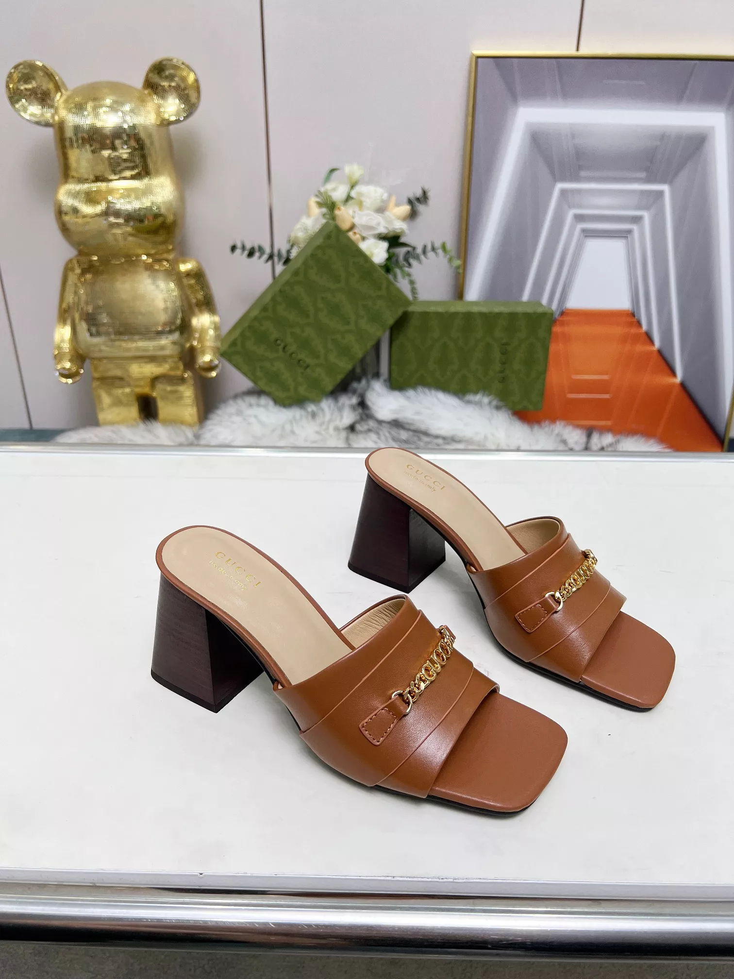 Breathable 4914 Gucci Slippers For Women