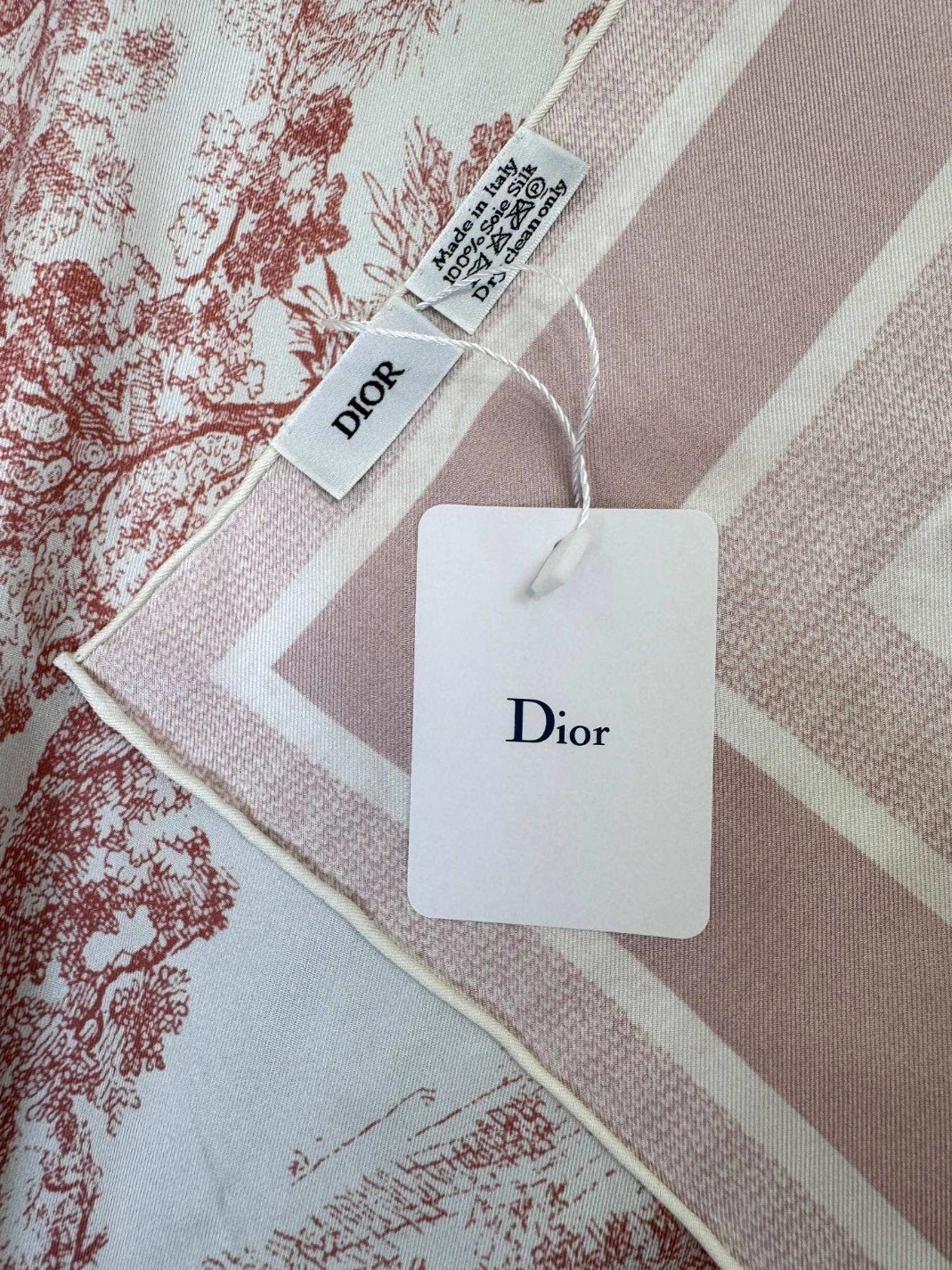 Breathable 5007 Christian Dior Silk Squares For Women