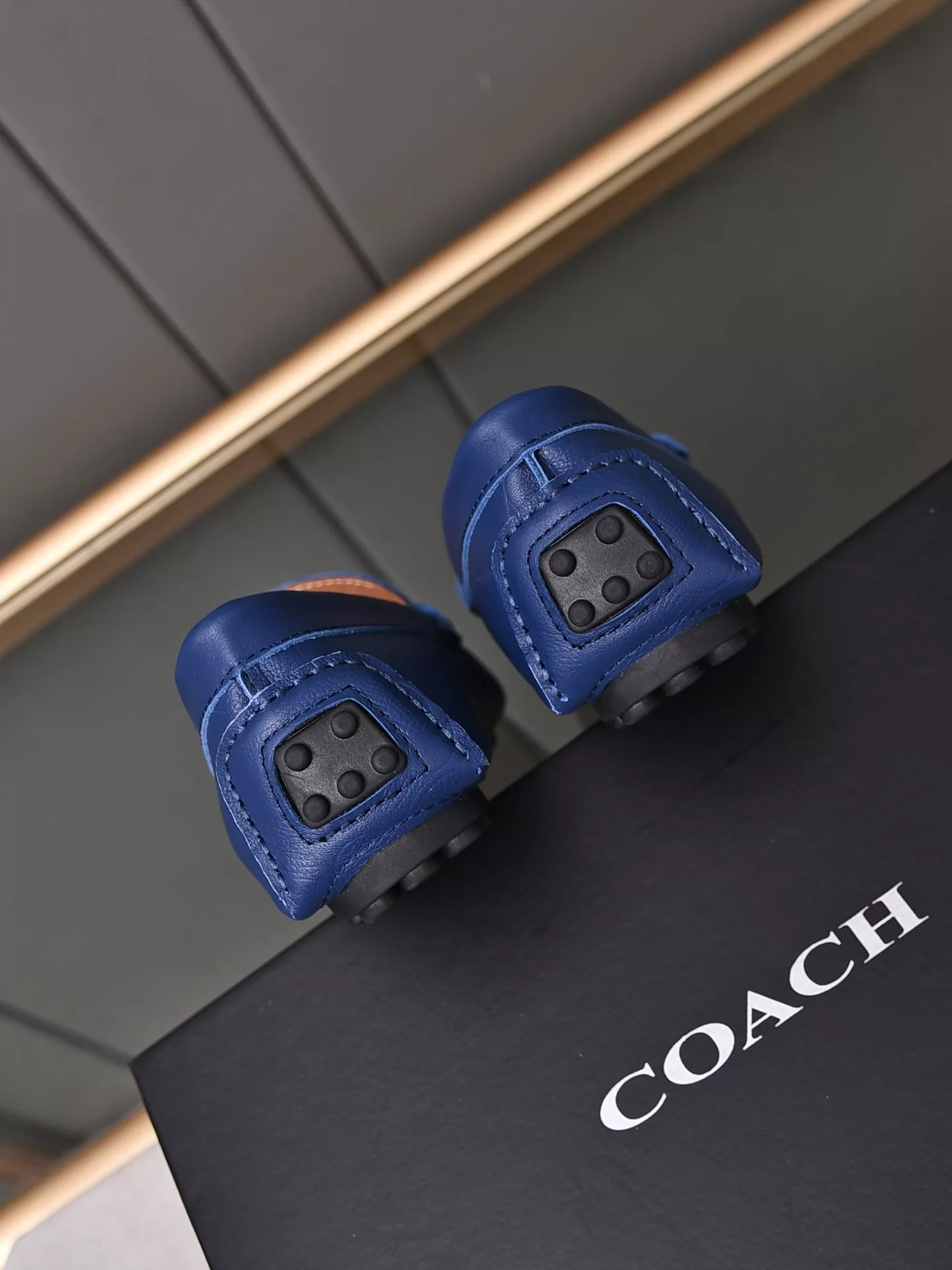 Breathable 509 Coach Leather Shoes For Men