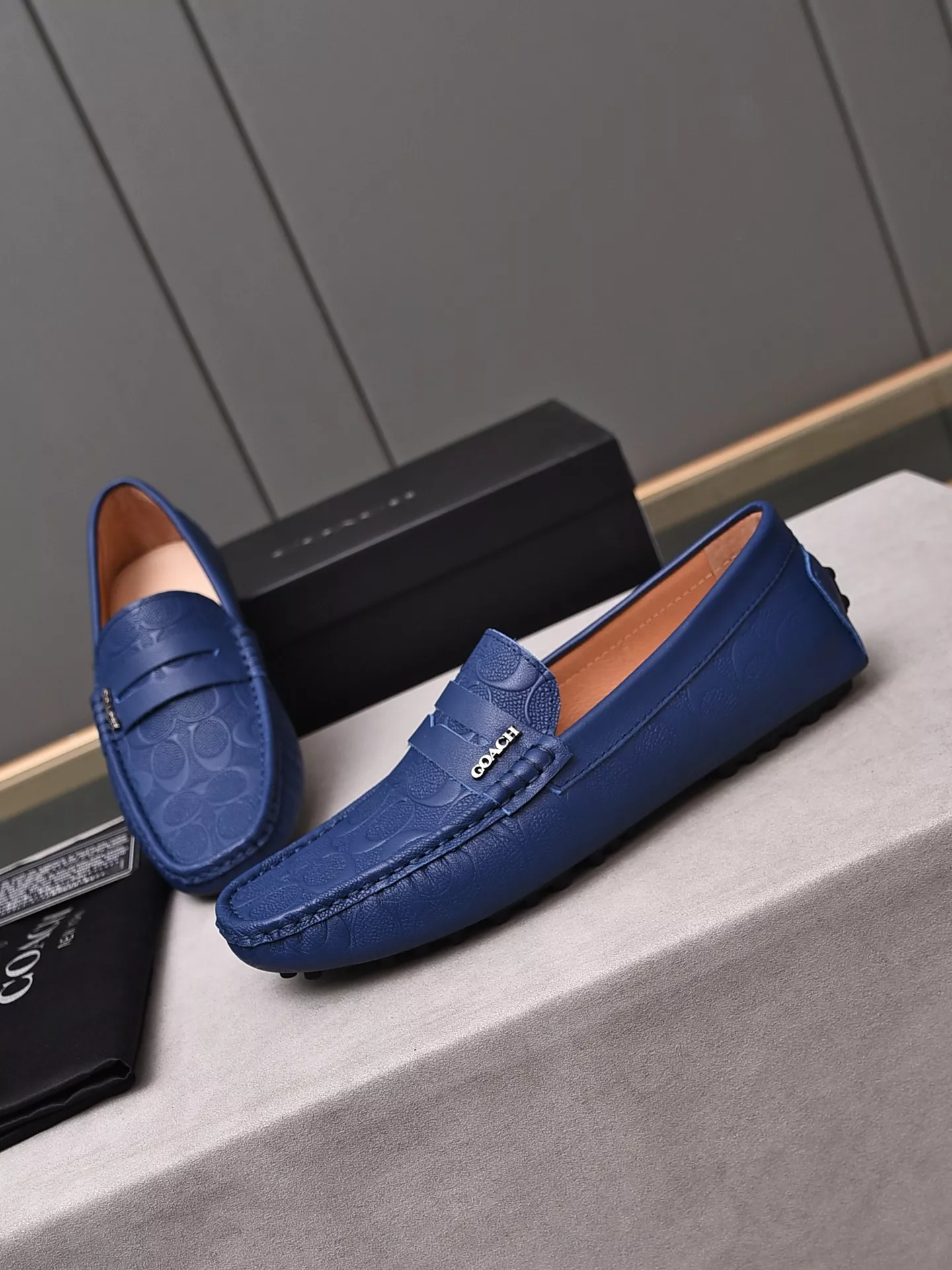 Breathable 509 Coach Leather Shoes For Men