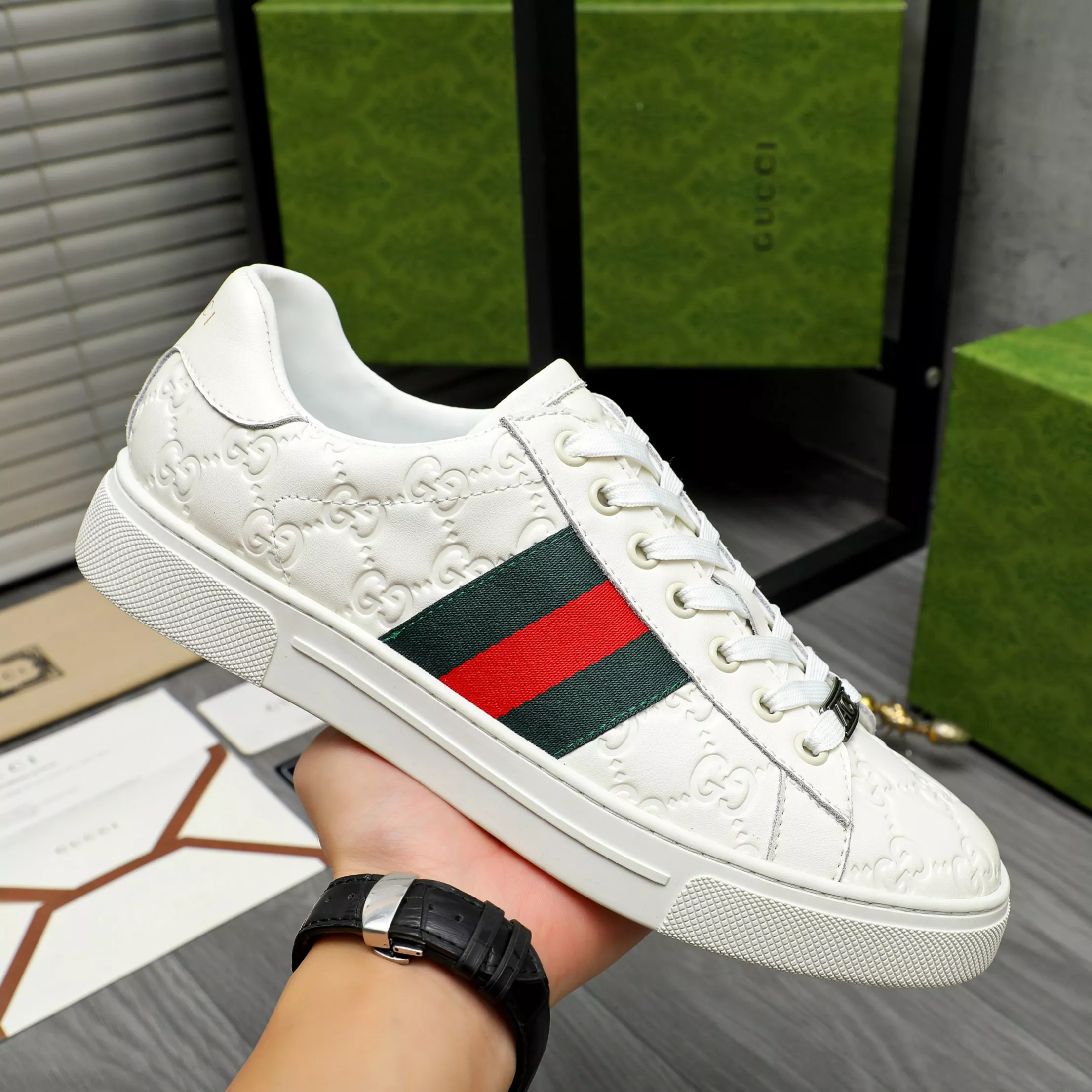 Breathable 5279 Gucci Casual Shoes For Men