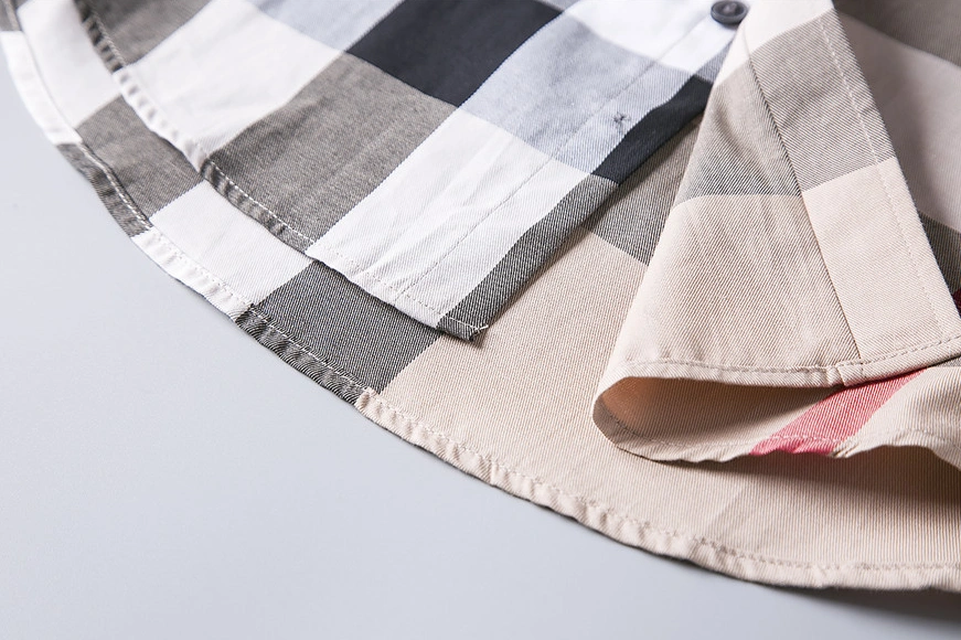 Breathable 551 Burberry Shirts Long Sleeved For Men