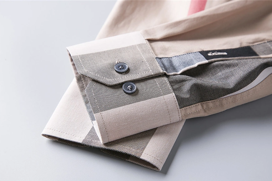 Breathable 551 Burberry Shirts Long Sleeved For Men