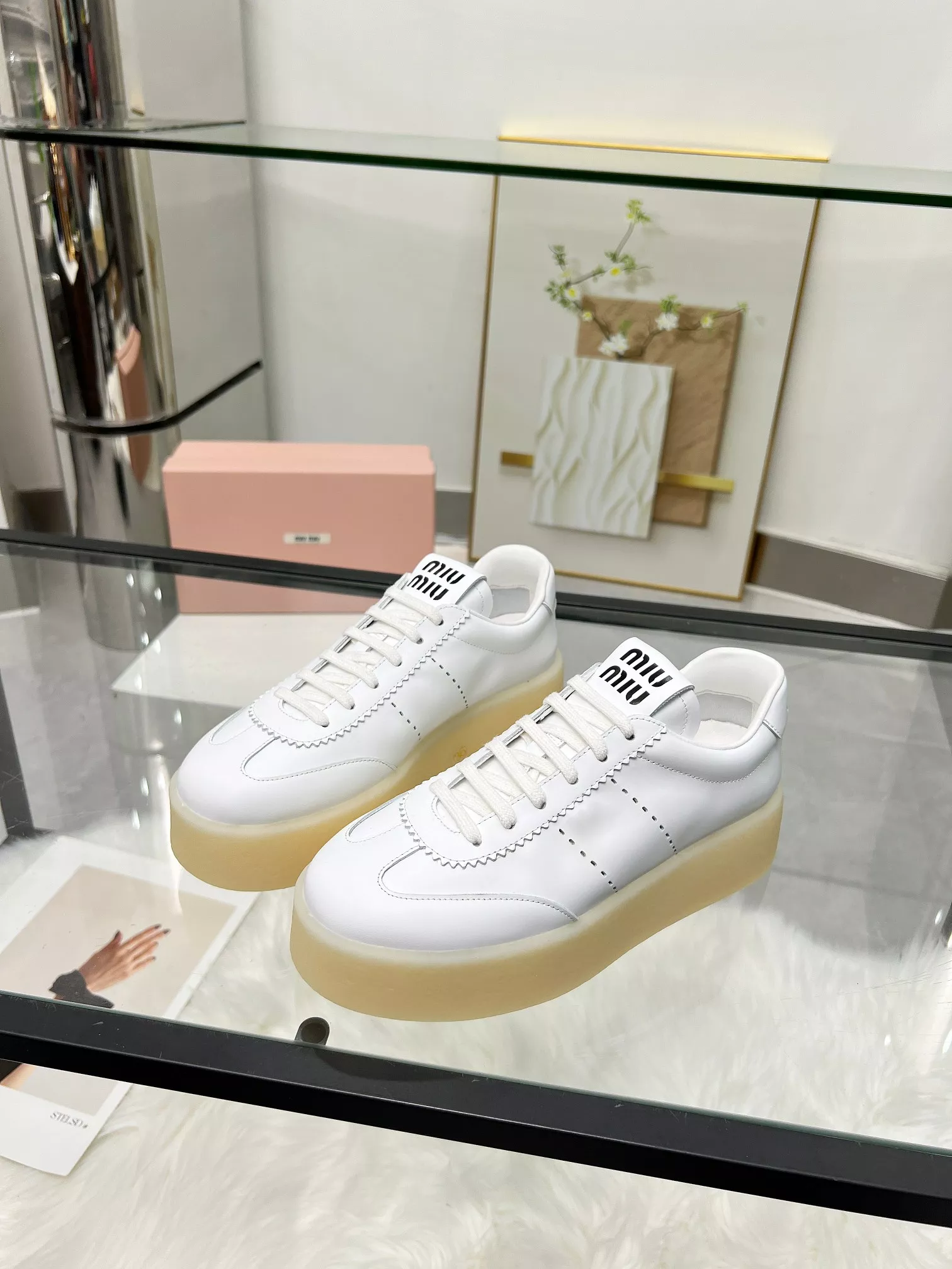 Breathable 5571 MIU MIU Casual Shoes For Women