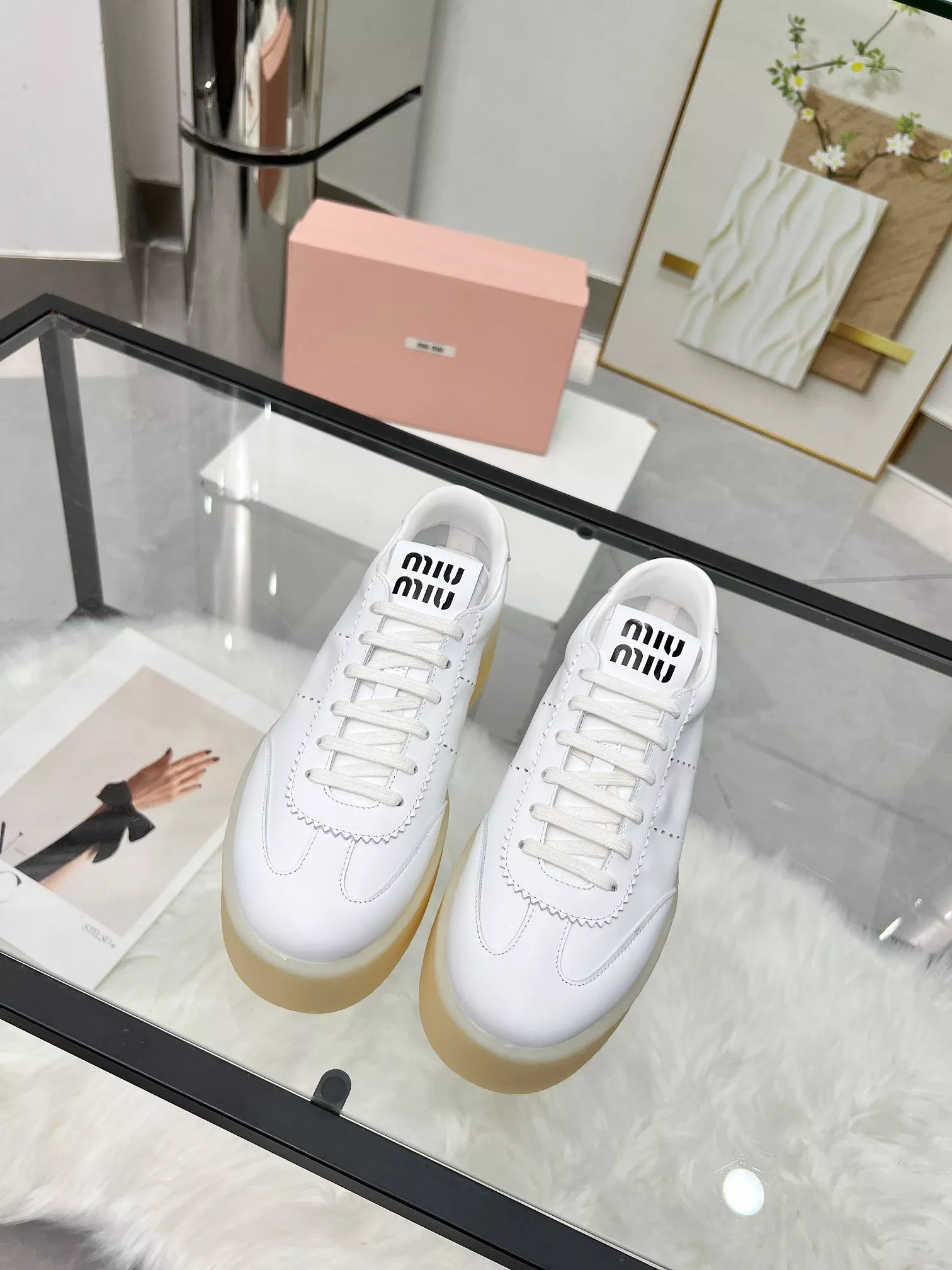 Breathable 5571 MIU MIU Casual Shoes For Women