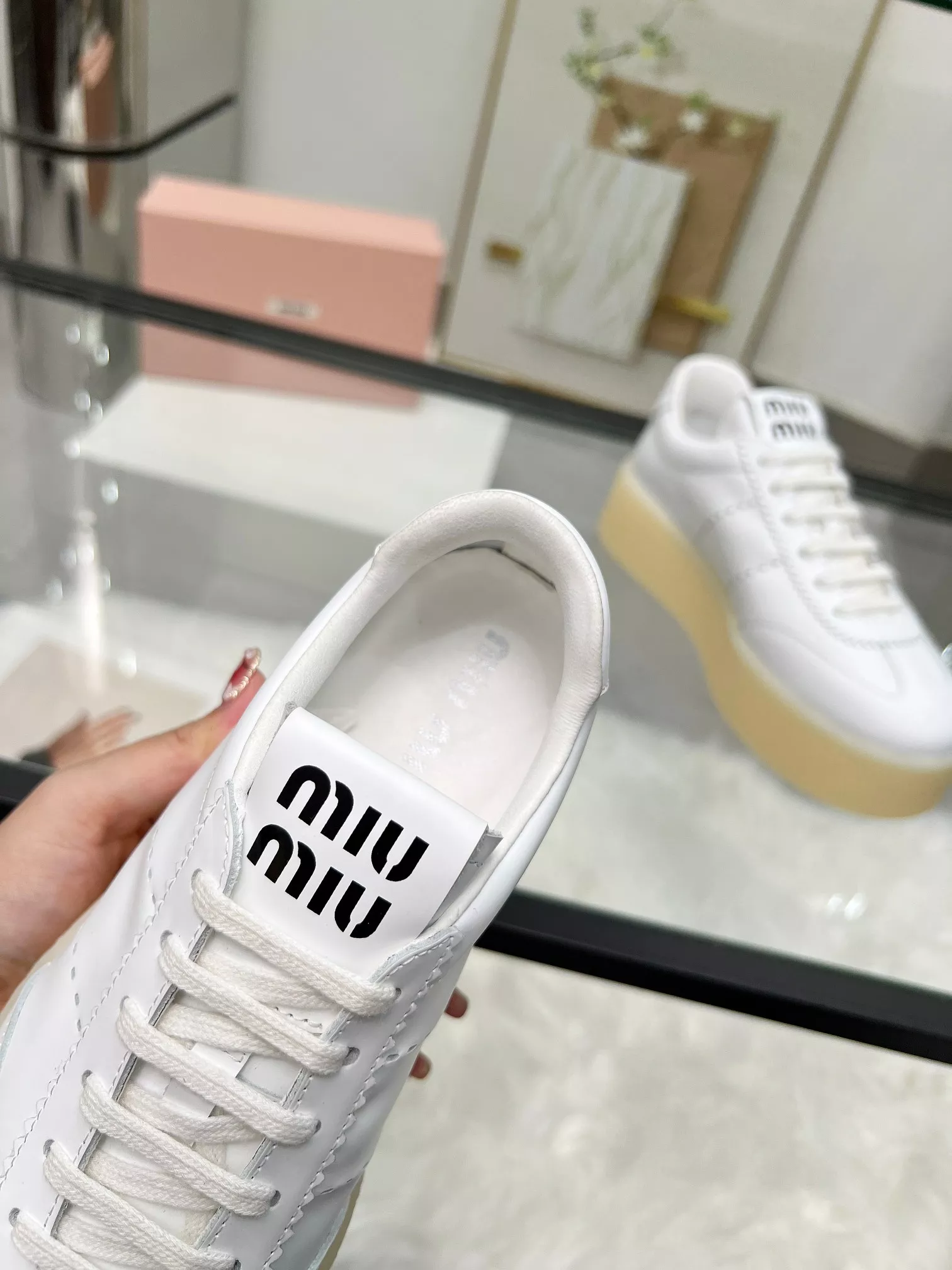 Breathable 5571 MIU MIU Casual Shoes For Women
