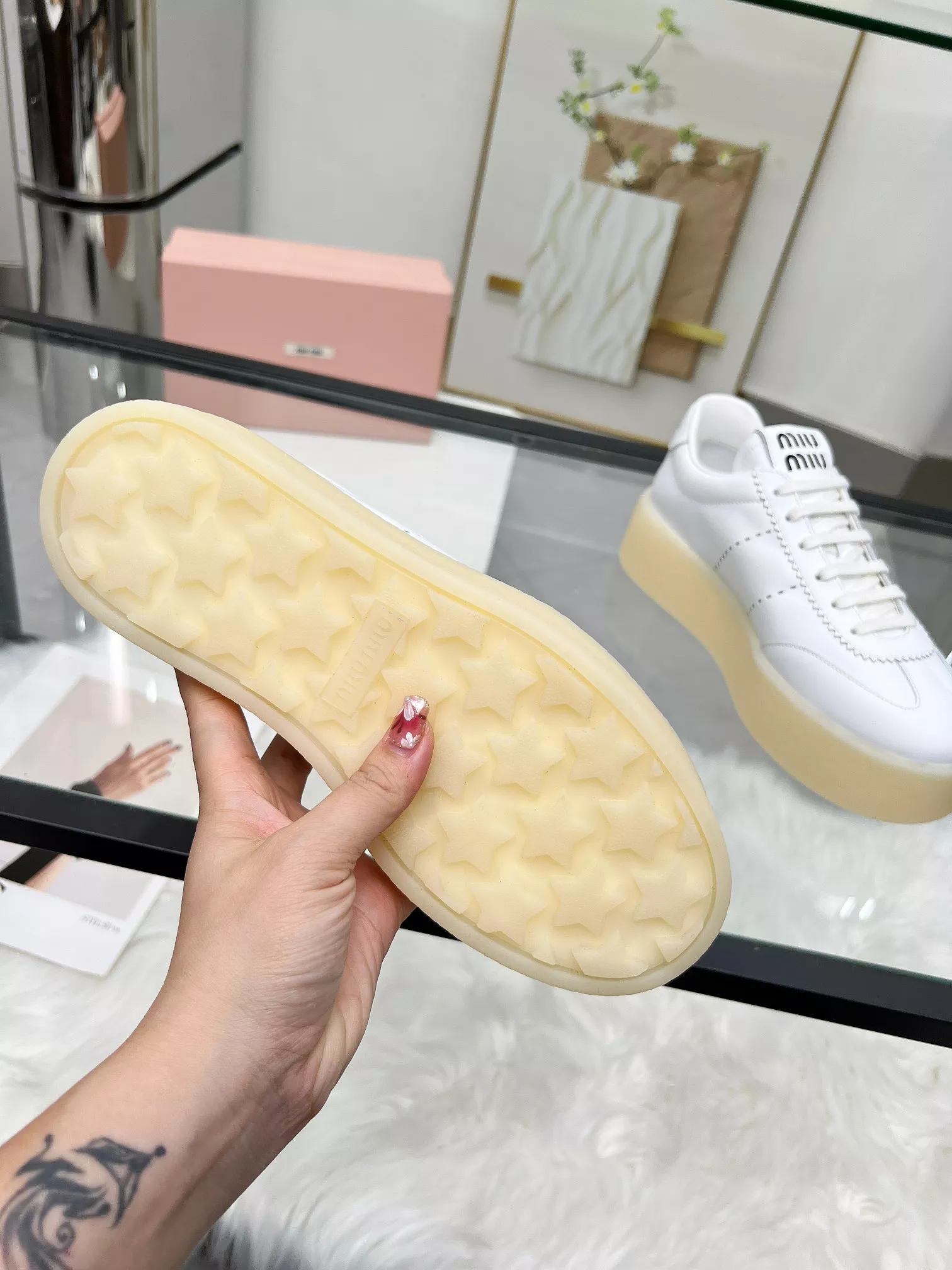 Breathable 5571 MIU MIU Casual Shoes For Women
