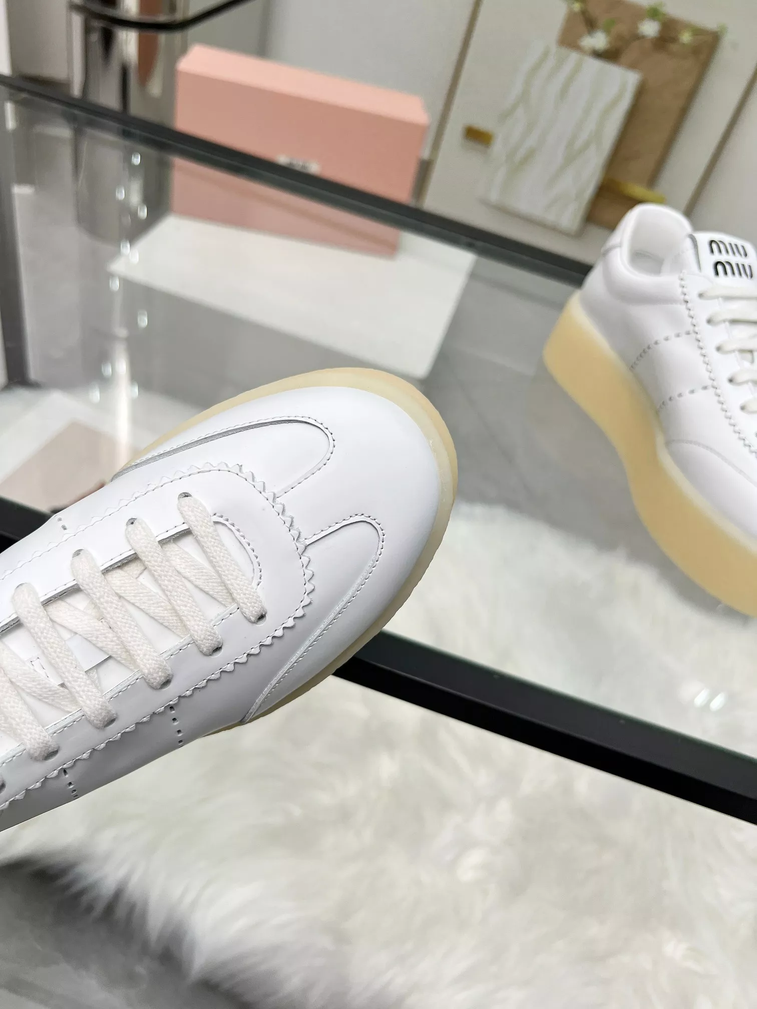 Breathable 5571 MIU MIU Casual Shoes For Women