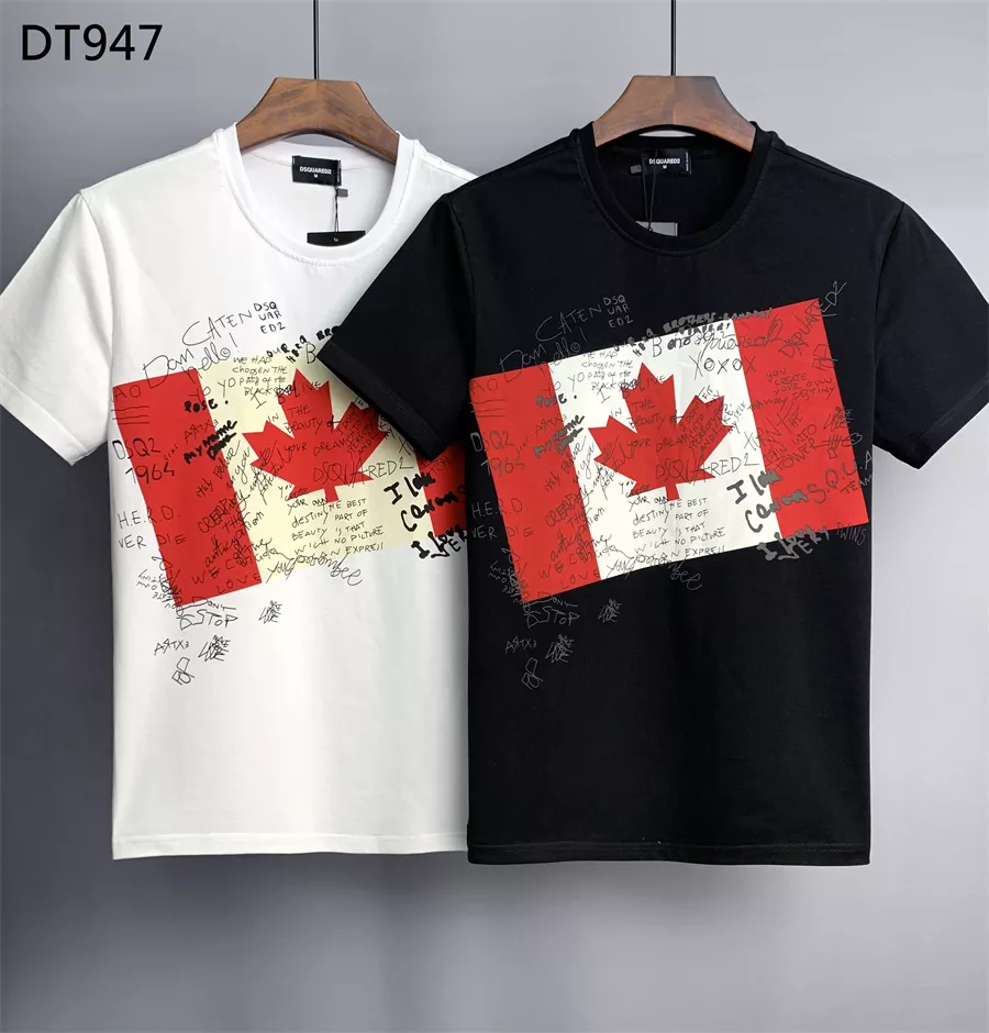 Breathable 5844 Dsquared T-Shirts Short Sleeved For Men