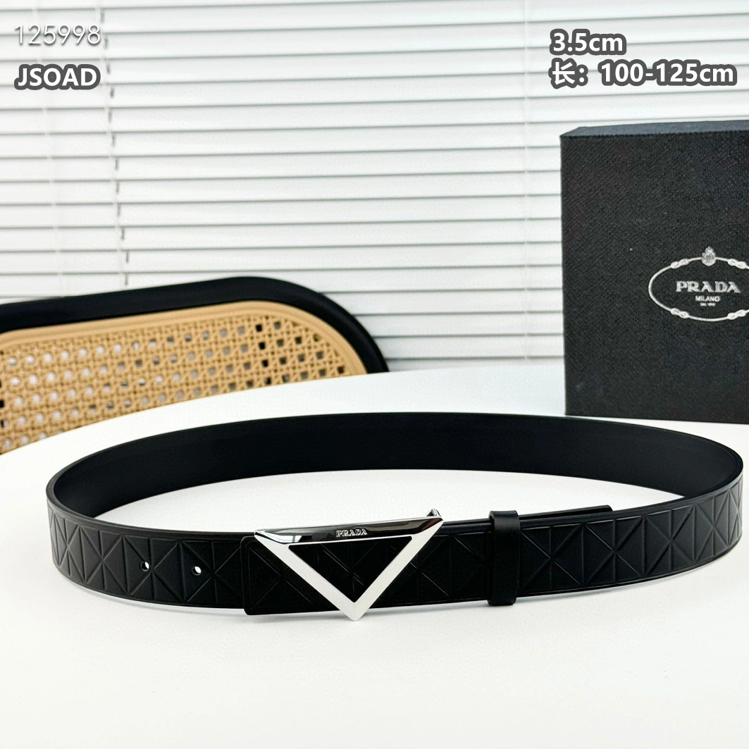 Breathable 5893 Prada AAA Quality Belts For Men