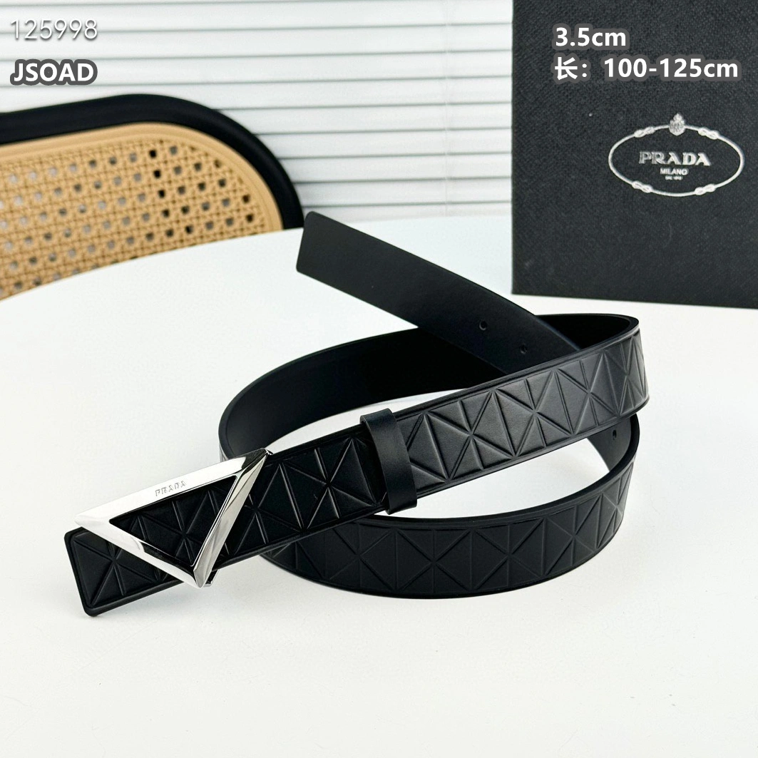 Breathable 5893 Prada AAA Quality Belts For Men