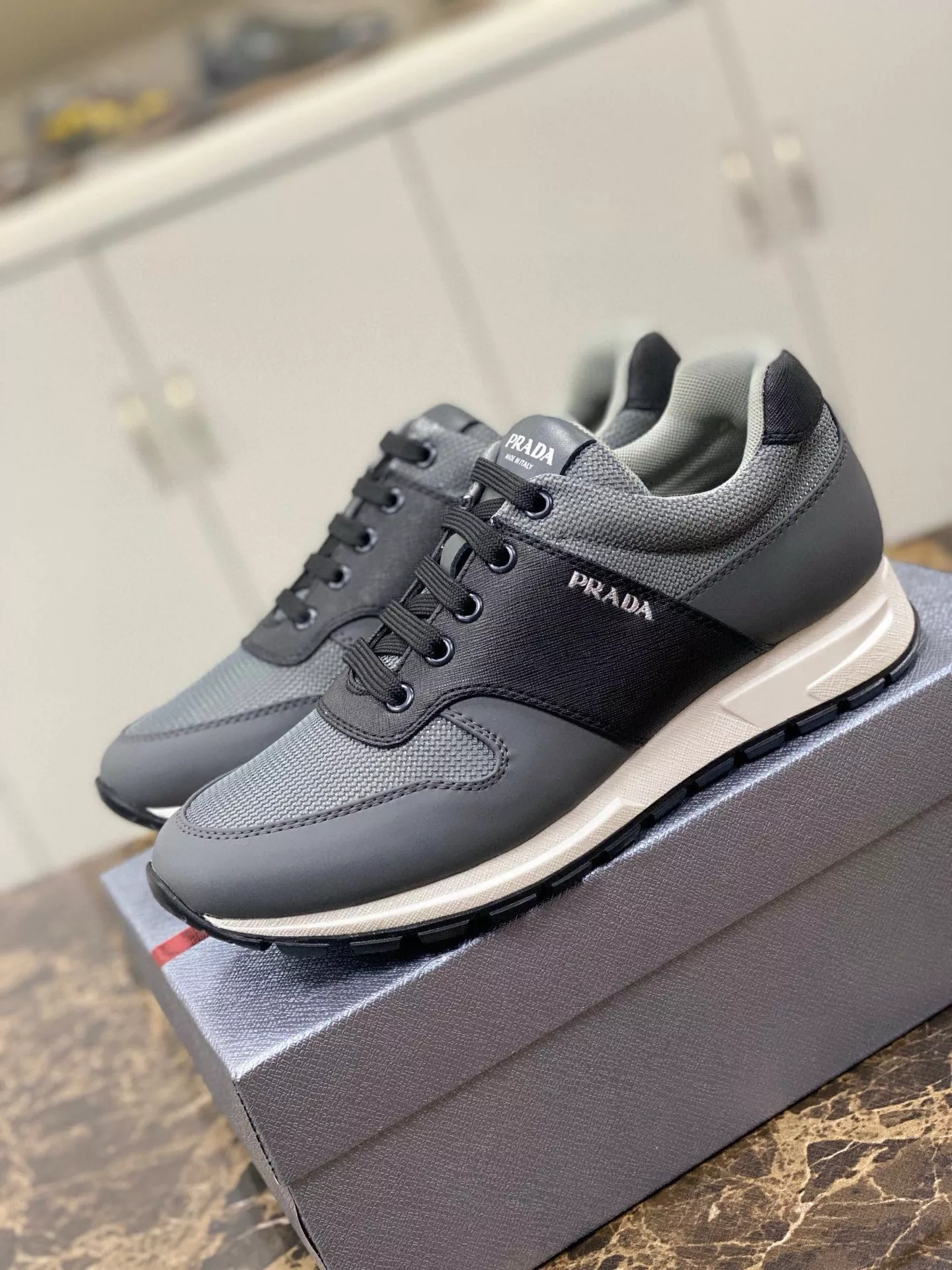 Breathable 5988 Prada Casual Shoes For Men