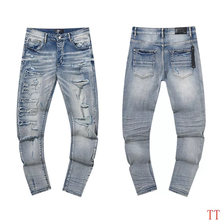 Breathable 5989 Amiri Jeans For Men