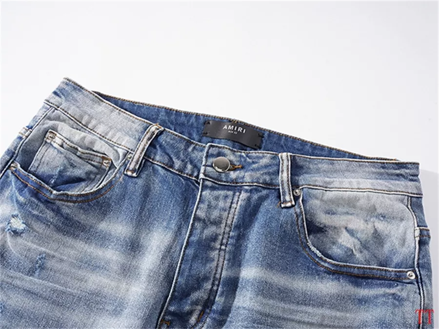 Breathable 5989 Amiri Jeans For Men