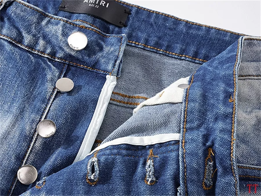 Breathable 5989 Amiri Jeans For Men