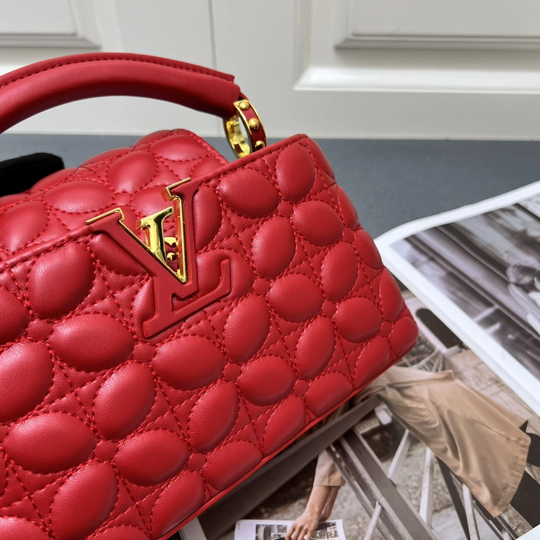 Breathable 6087 Louis Vuitton AAA Quality Messenger Bags For Women