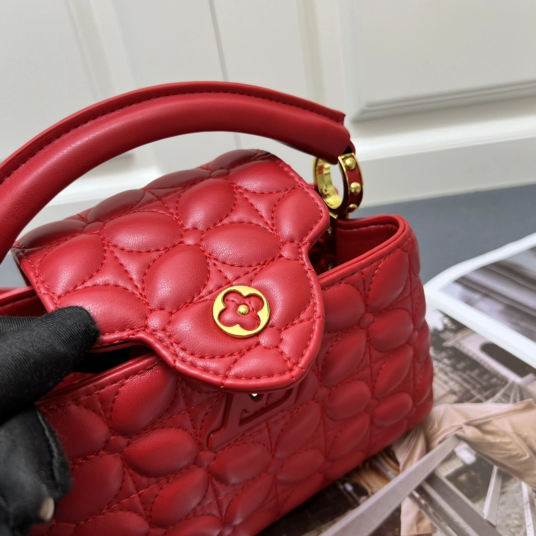 Breathable 6087 Louis Vuitton AAA Quality Messenger Bags For Women