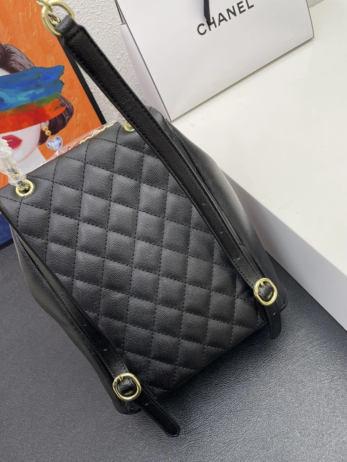 Breathable 6105 Chanel AAA Quality Backpacks For Women