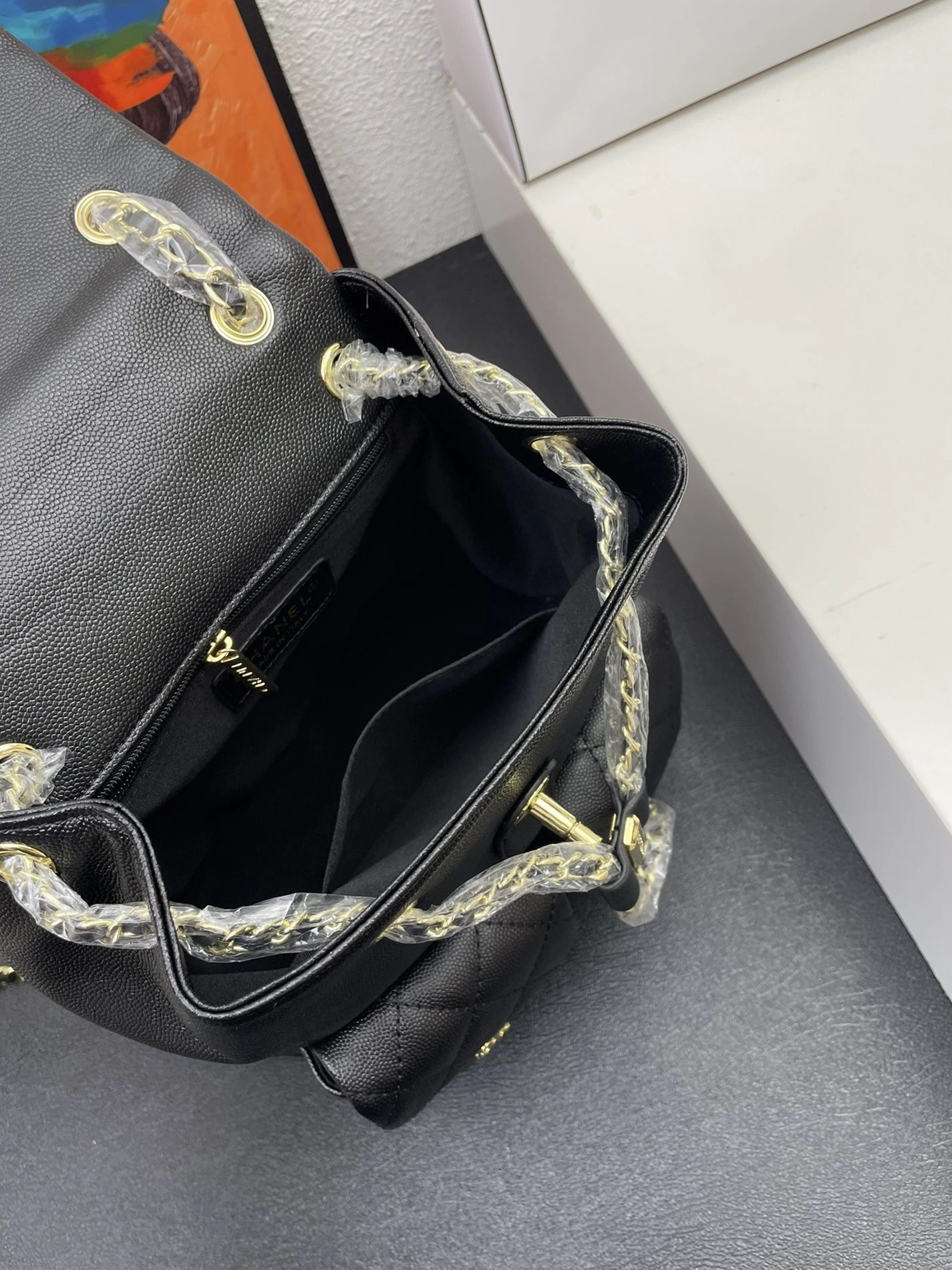 Breathable 6105 Chanel AAA Quality Backpacks For Women