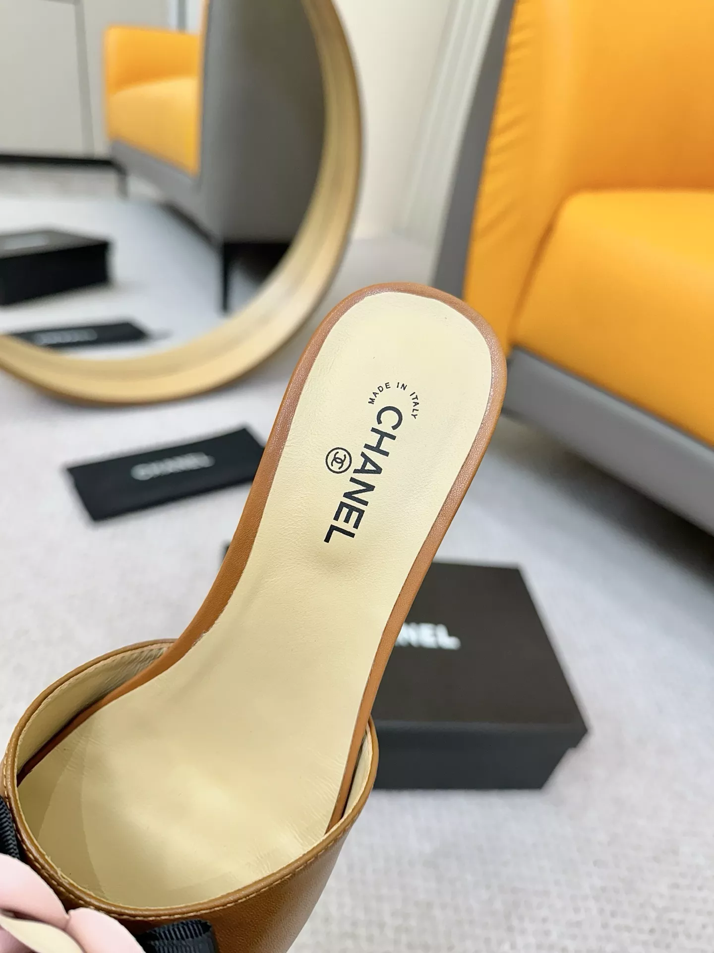 Breathable 6306 Chanel Slippers For Women