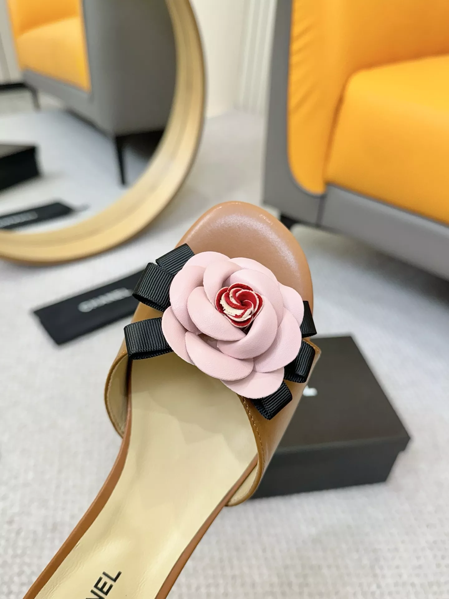 Breathable 6306 Chanel Slippers For Women