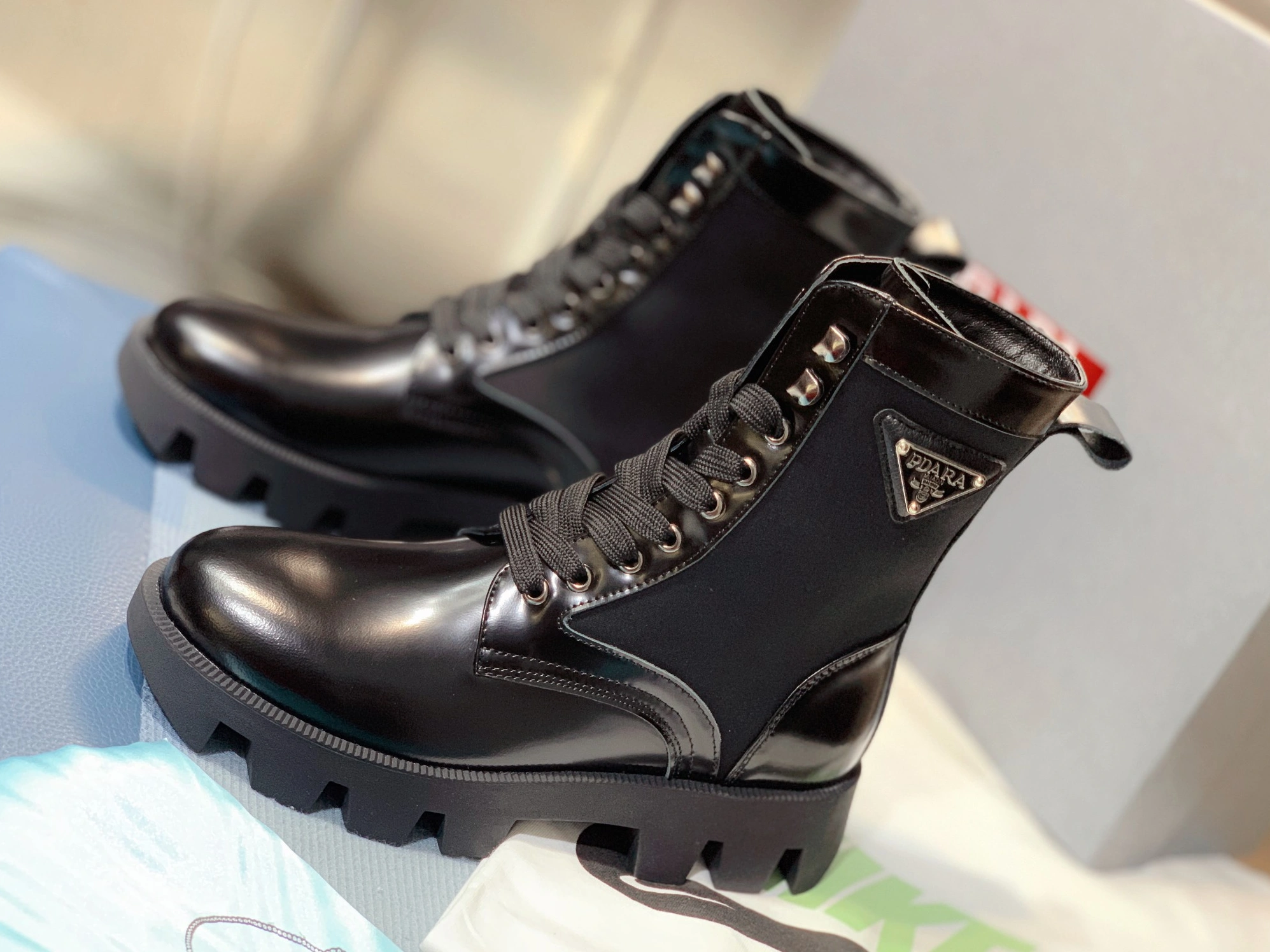 Breathable 6380 Prada Boots For Women