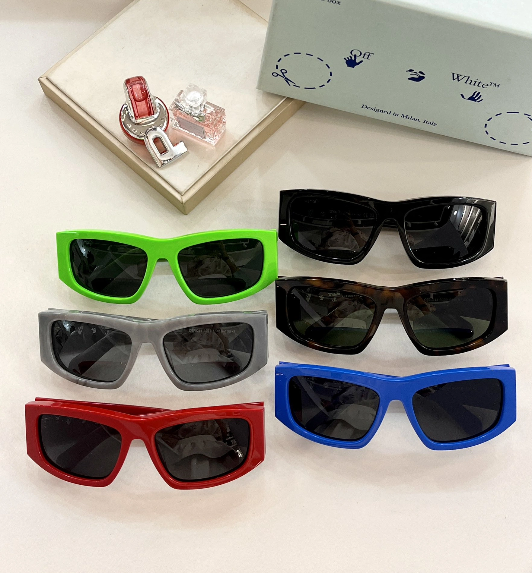 Breathable 6559 Off-White AAA Quality Sunglasses