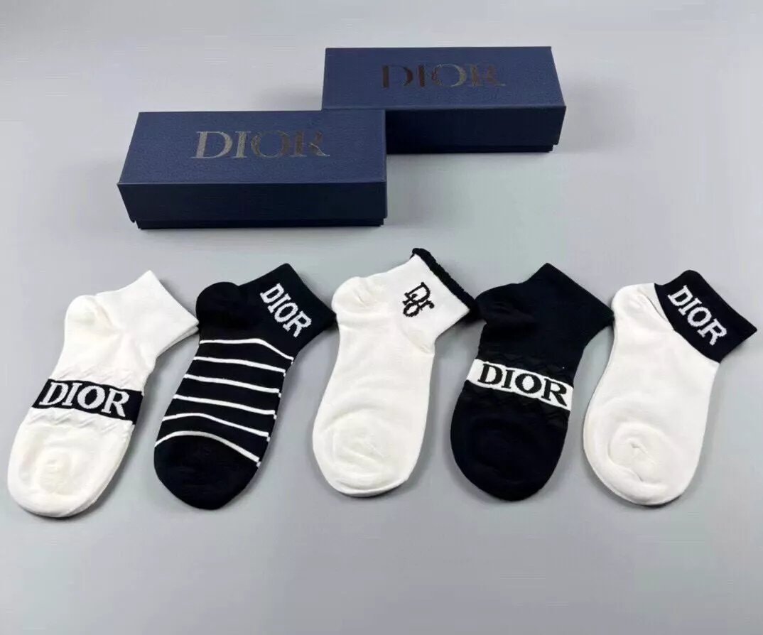 Breathable 6564 Christian Dior Socks For Women