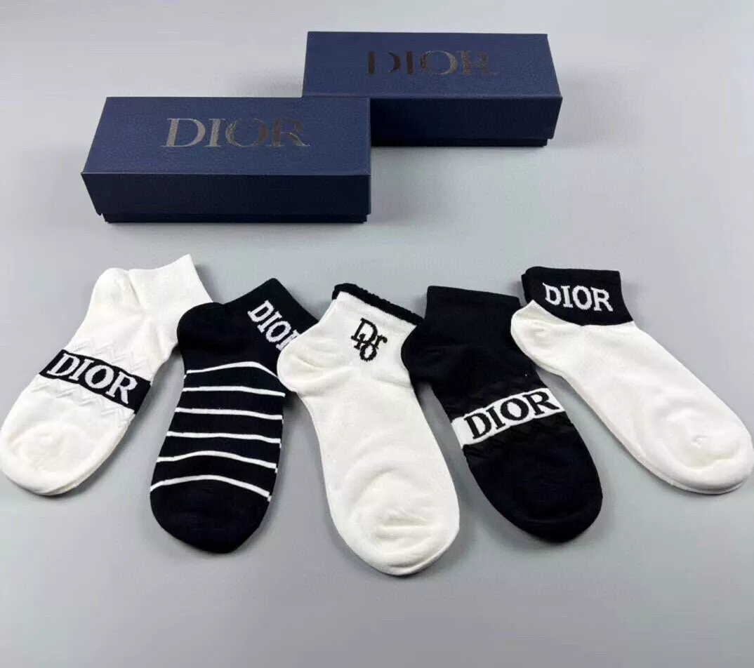 Breathable 6564 Christian Dior Socks For Women