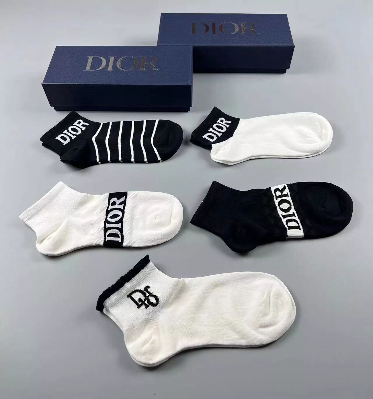 Breathable 6564 Christian Dior Socks For Women