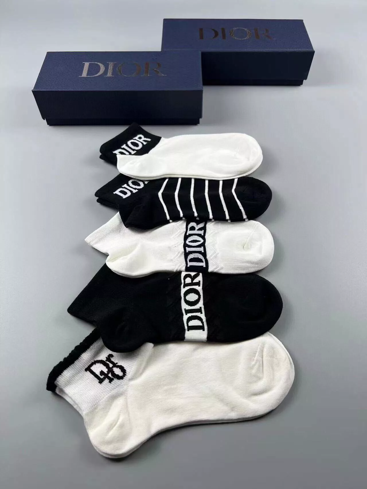 Breathable 6564 Christian Dior Socks For Women