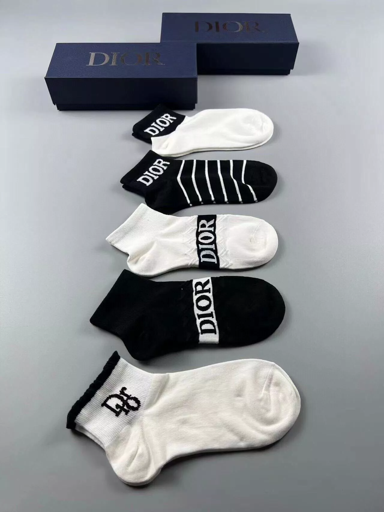 Breathable 6564 Christian Dior Socks For Women
