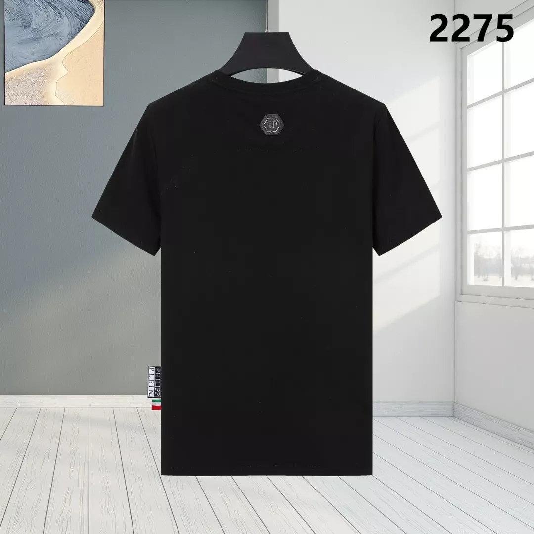 Breathable 6581 Philipp Plein PP T-Shirts Short Sleeved For Men
