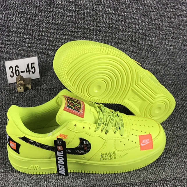 Breathable 6599 Nike Air Force 1 Just Do It AF1 For Men