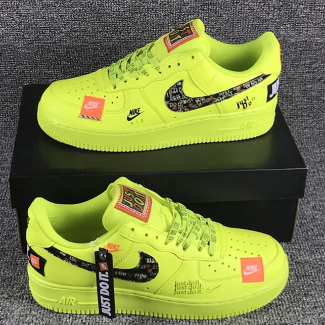 Breathable 6599 Nike Air Force 1 Just Do It AF1 For Men