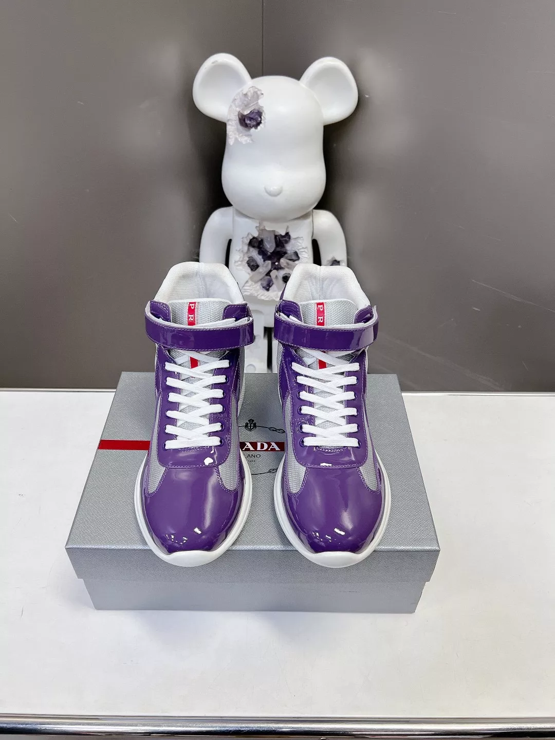 Breathable 6599 Prada High Top Shoes For Men