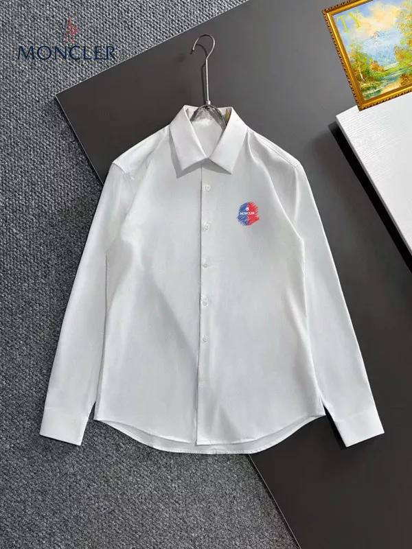 Breathable 6746 Moncler Shirts Long Sleeved For Unisex