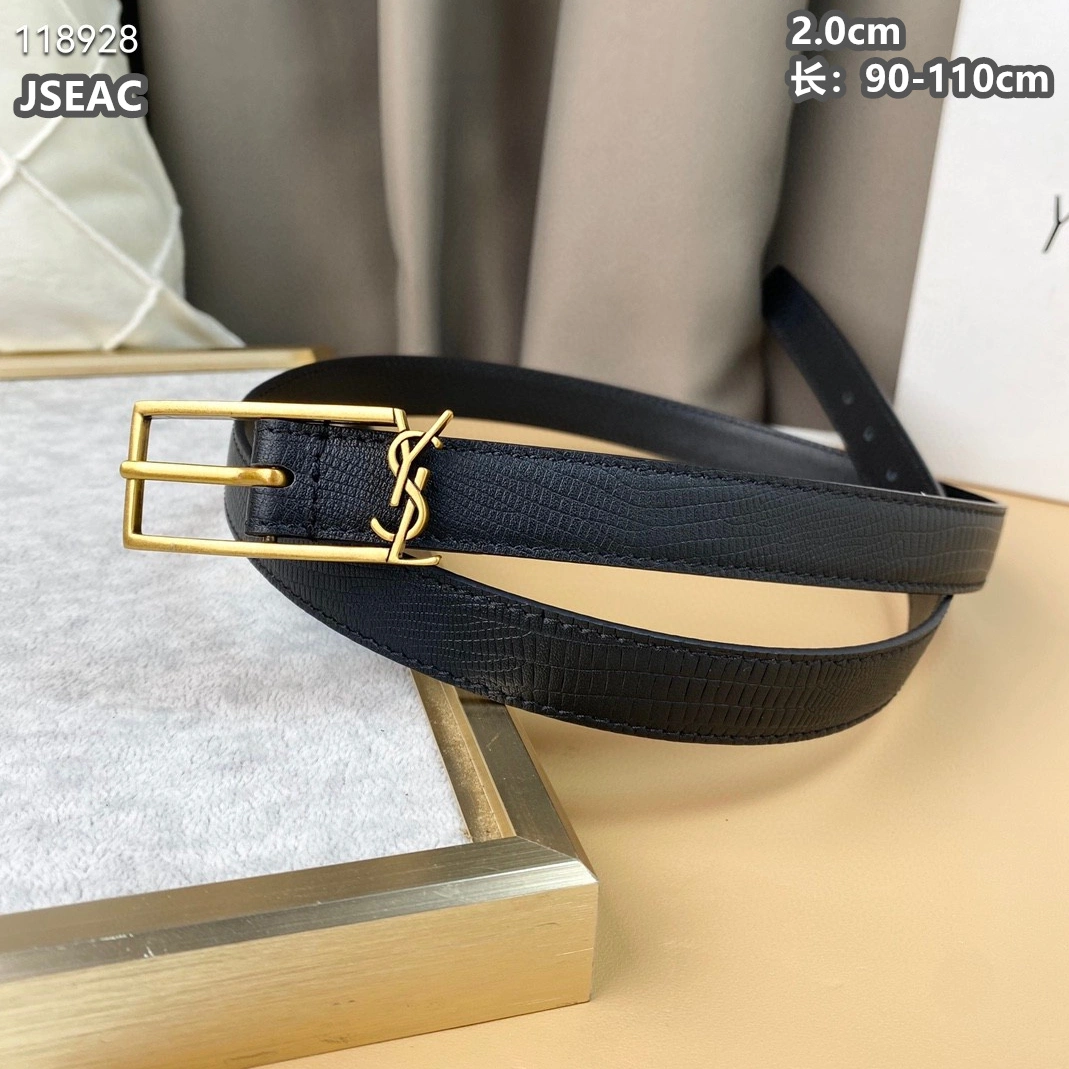 Breathable 6781 Yves Saint Laurent AAA Quality Belts For Women