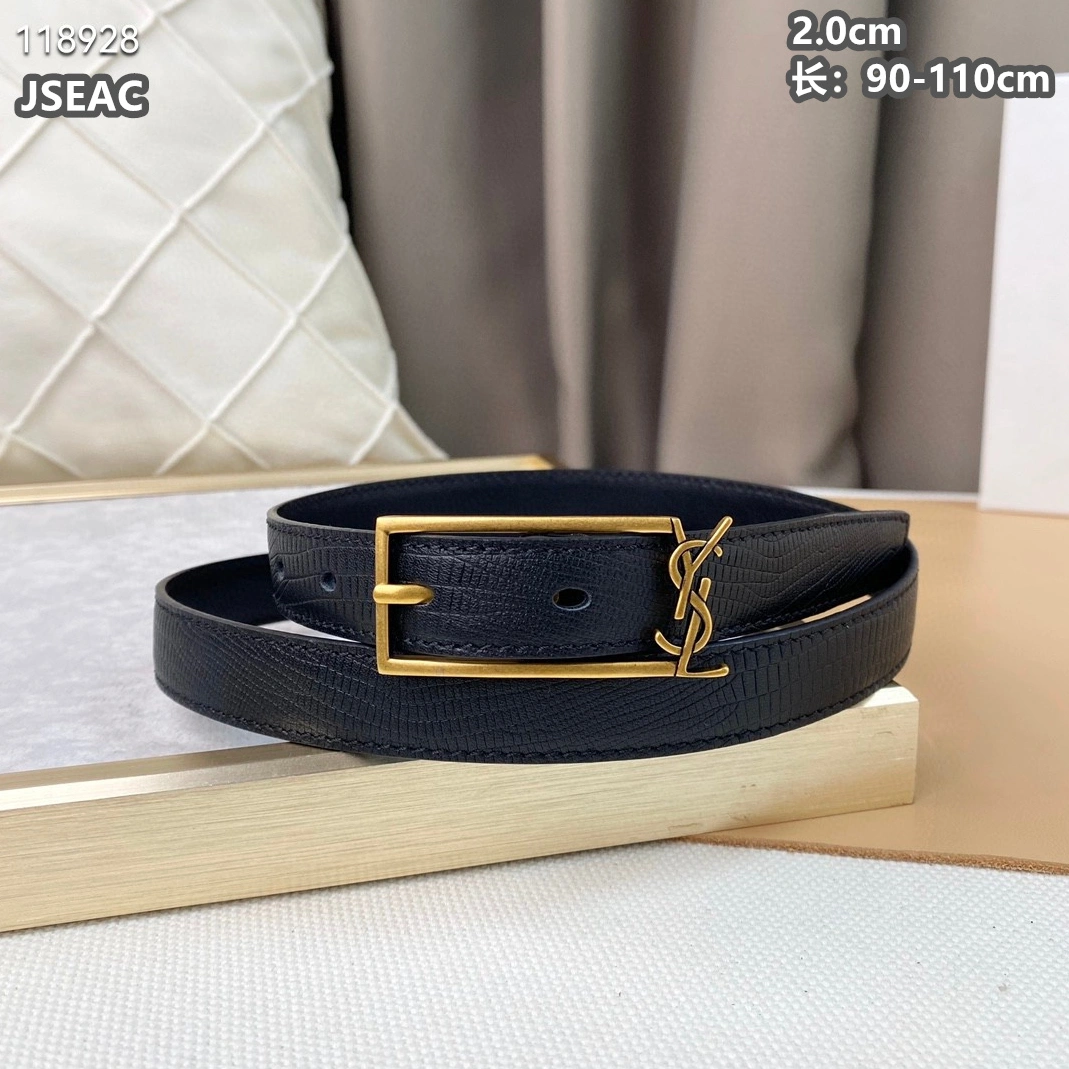 Breathable 6781 Yves Saint Laurent AAA Quality Belts For Women