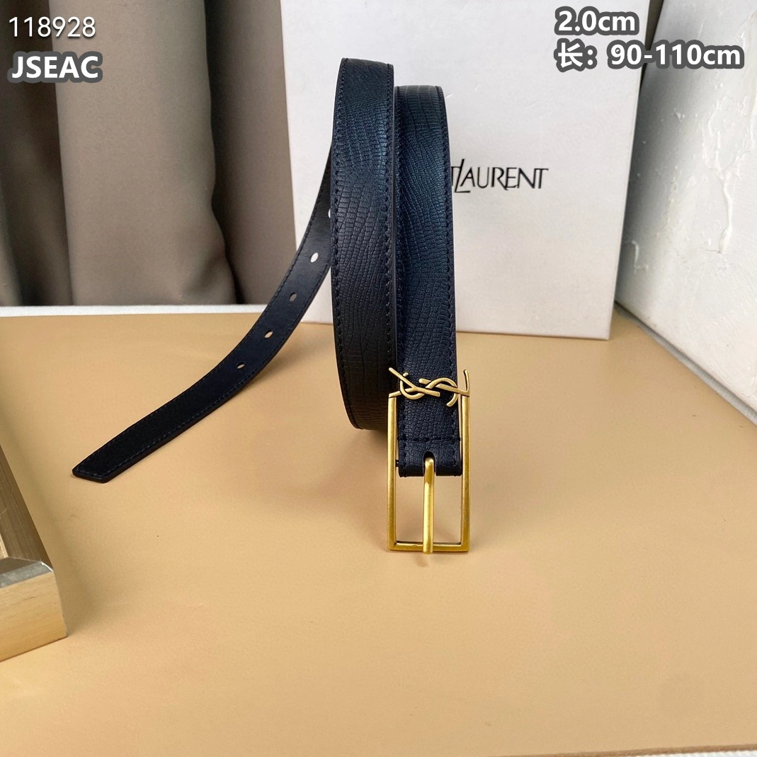 Breathable 6781 Yves Saint Laurent AAA Quality Belts For Women