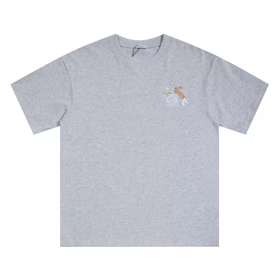 Breathable 6787 LOEWE T-Shirts Short Sleeved For Unisex