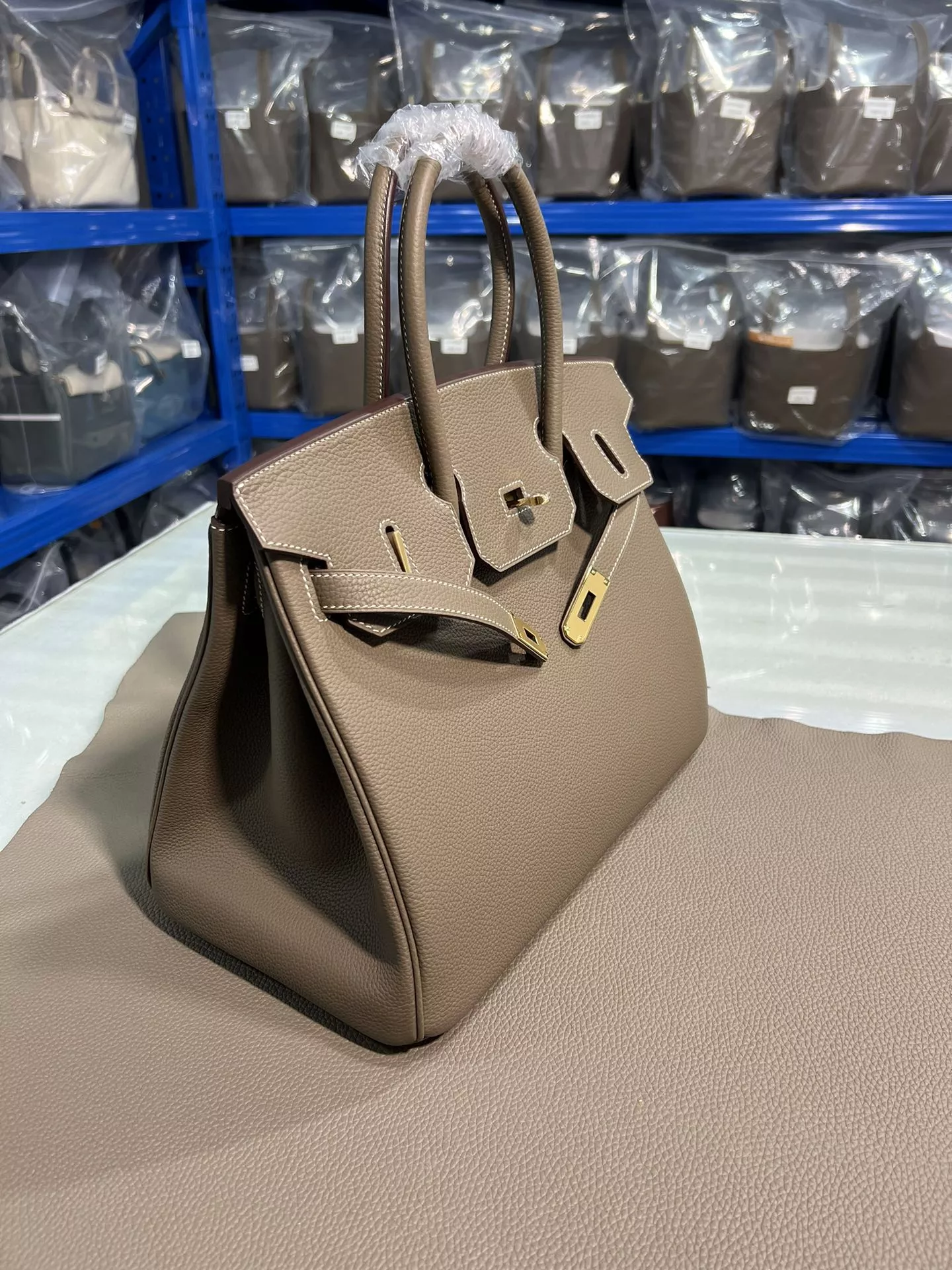 Breathable 6847 Hermes AAA Quality Handbags For Women